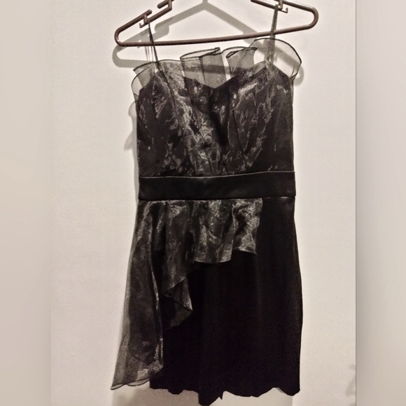 NWT Christian Siriano black mini dress - Picture 2 of 10